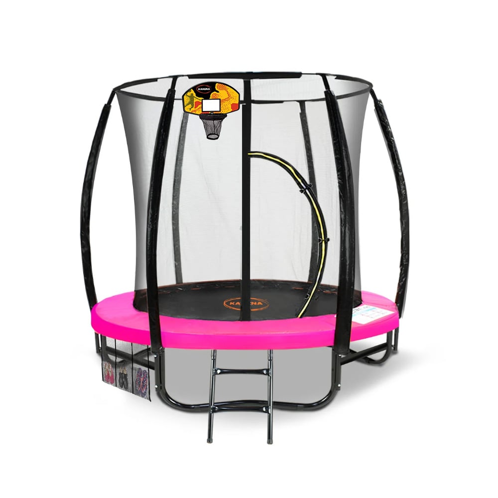 Kahuna Classic 6ft Trampoline with BB Set - Pink