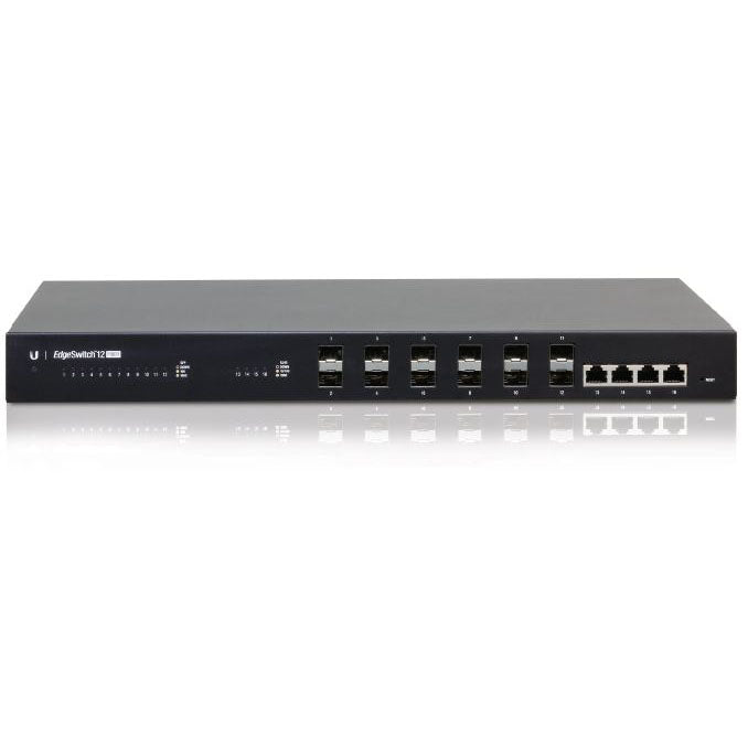 Ubiquiti EdgeSwitch - Managed Gigabit Fiber Switch with 12 SFP Slots