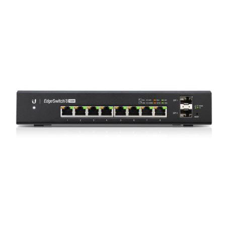 Ubiquiti EdgeSwitch - 8 Port Managed Gigabit PoE Switch with SFP slots