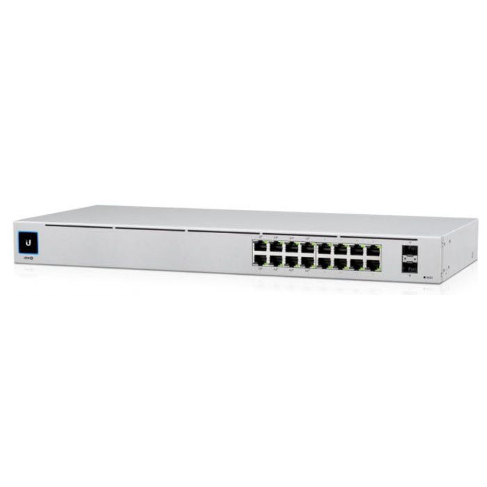 Ubiquiti UniFi USW-16-POE | UniFi 16 Port Gigabit Switch 8 PoE and 2 SFP