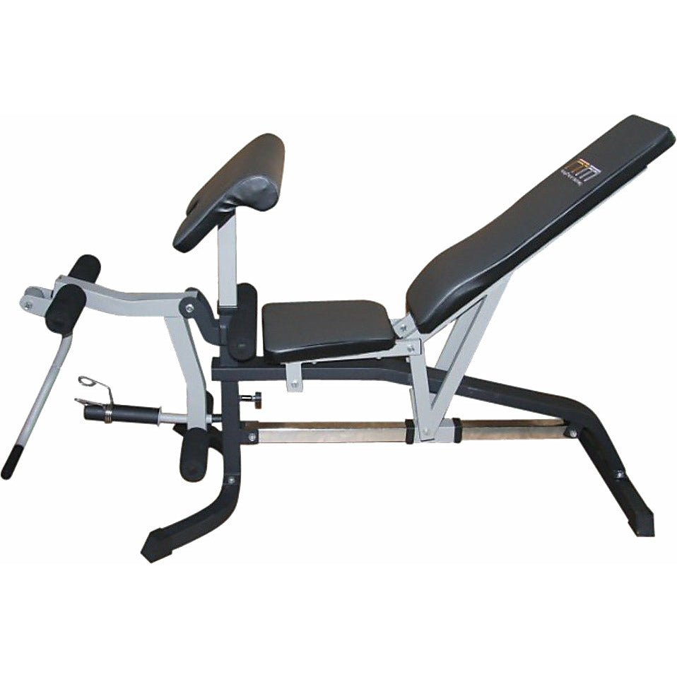FID Flat Incline Decline Bench Press w/ Leg Extension