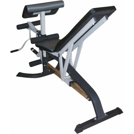 FID Flat Incline Decline Bench Press w/ Leg Extension