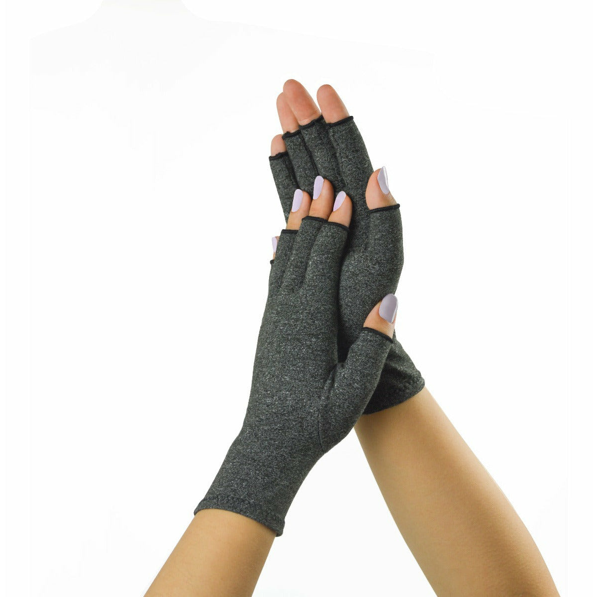 Arthritis Gloves Compression Joint Finger Hand Wrist Support Brace - Medium