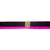 2.2m Gymnastics Folding Balance Beam Pink Synthetic Suede