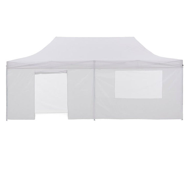 Gazebo Tent Marquee 3x6m PopUp Outdoor Wallaroo White